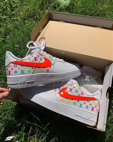 louis vuitton air force 1 rainbow